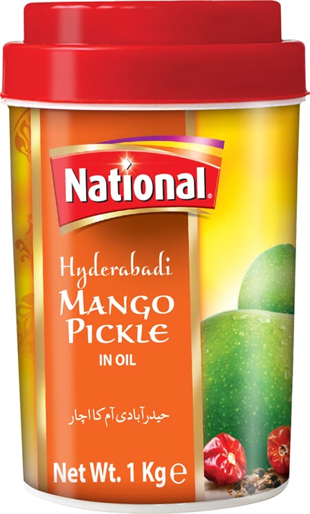 National Mango Pickle Hyderabadi 1kg