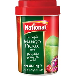 National Hot Punjabi Mango Pickle 1kg