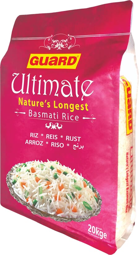 Guard Ultimate Basmati Rice 20kg