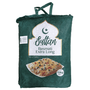 Sultan Basmati Rice Extra Long 10kg