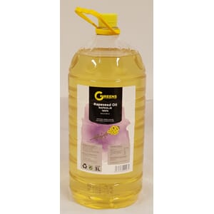 Greens Rapeseed Oil 3Lx6