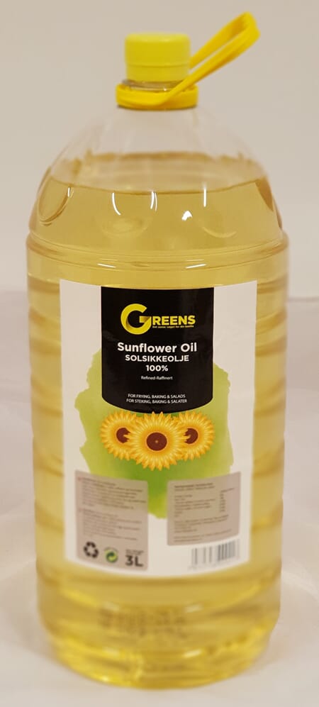 Greens Sunflower Oil 3L