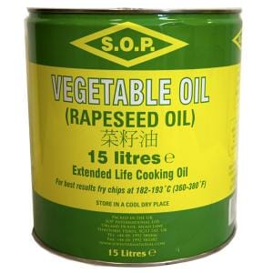 SOP Vegetable Rapeseed Oil 15L