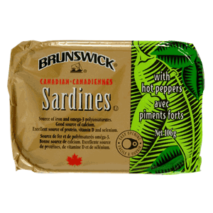Brunswick Sardines with Hot Peppers 106g