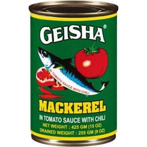 Geisha Mackerel in Tomato Sauce with Chilli 425g