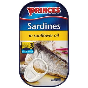 Princes Sardines in Sunflower Oil 120g