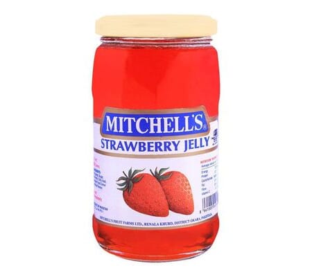 Mitchells Strawberry Jelly Jam 450g