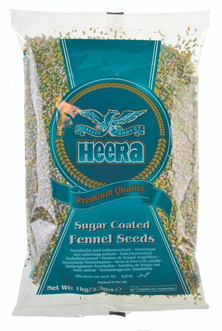 Heera Sugar Coated Fennel Seed 1kg