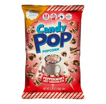 Candy Pop Peppermint Hot Choc Popcorn 149g