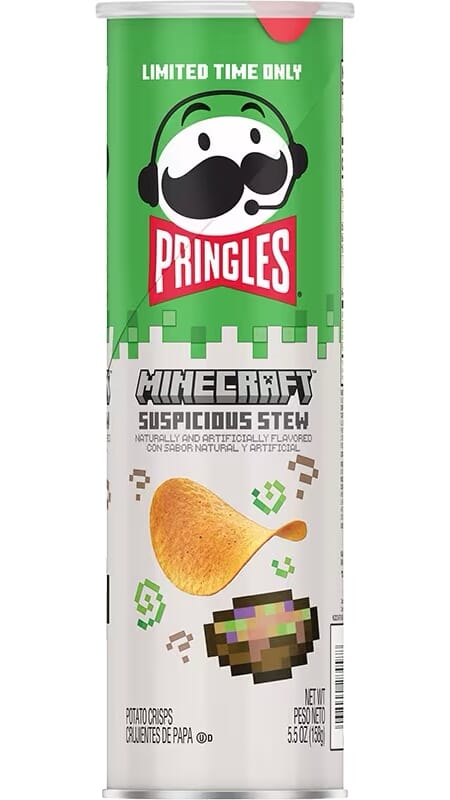 Pringles Suspicious Stew 15 Minecraft 158g