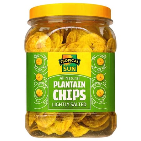 TS Plantain Chips Salted 450g