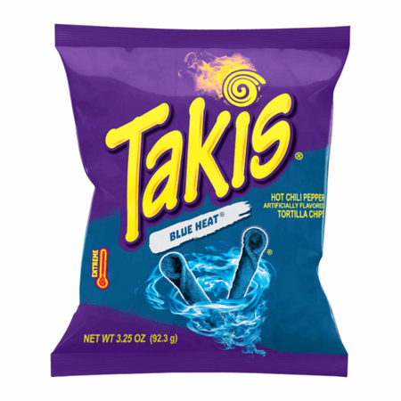 Takis Blue Heat 92,3