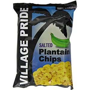 Village Pride Salted Plantain Chips 75g