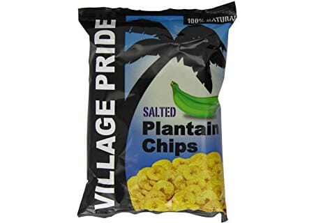 Village Pride Salted Plantain Chips 75g