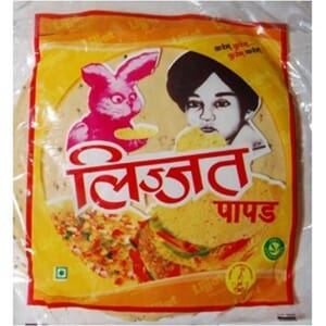 Lijjat Jeera Papadum 200g