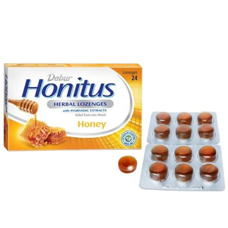 Dabur Honitus Throat Orange 24stk