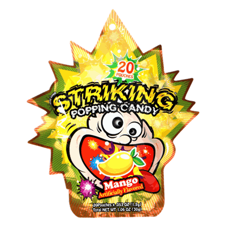 Striking Popping Candy Mango 30g
