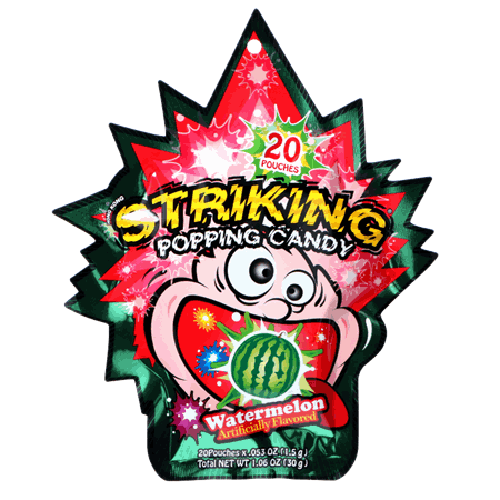 Striking Popping Candy Watermelon 30g