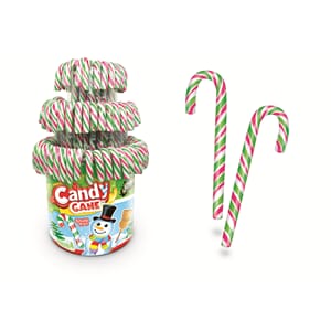 Candy Cane Red/White/Green 12g 100stk