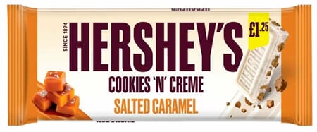 Hershey's Cookies 'N' Creme Salted Caramel 90g