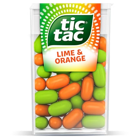 Tic Tac Lime Orange 18g