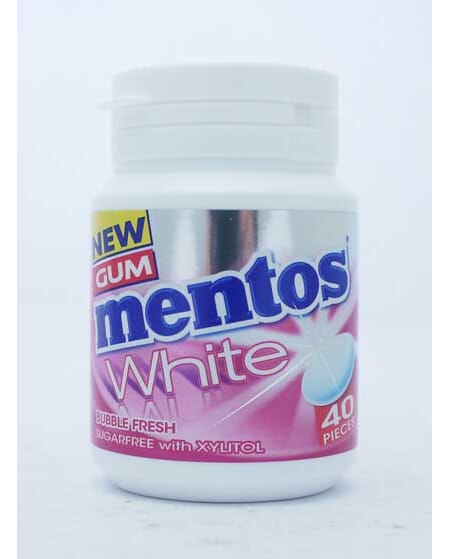 Mentos White Bubble Fresh 60g