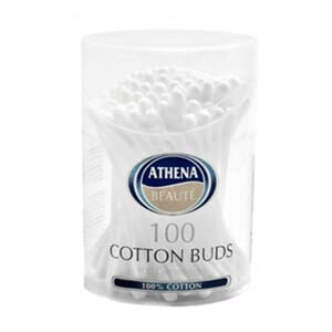 Athena Cotton Buds Tub 100stk