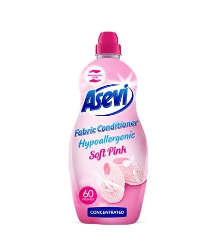 Asevi Fabric Conditioner Soft Pink 60W 1,38L