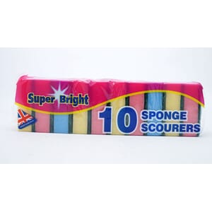 Superbright Sponge Scourer 10stk