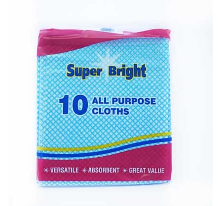 Superbright Multipurpose Cloth 10stk