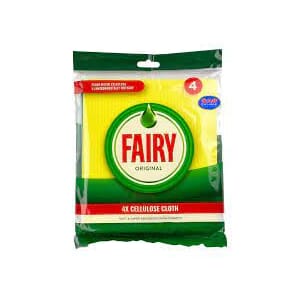 Fairy Cloth Cellulose 4pk