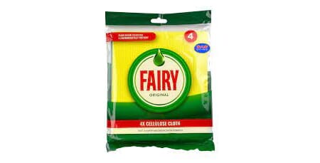 Fairy Cloth Cellulose 4pk