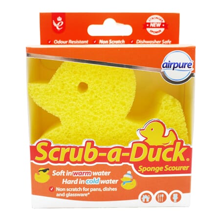 Airpure Sponge Scourer Scrub A Duck