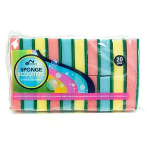 CS Sponge Scourer Home 20pk