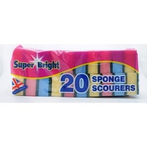 Superbright Sponge Scourer 20stk