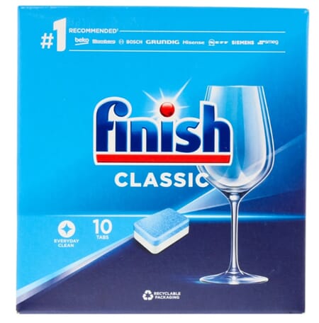 Finish Dishwasher Tablet Classic 10stk