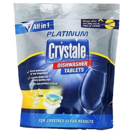 Crystale Dishwasher Platinum Tabs 26stk